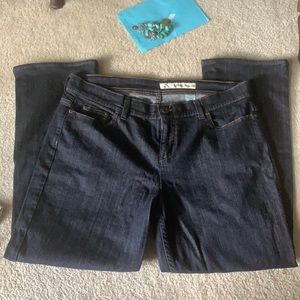 DKNY Dark Wash Skinny Jeans 16R EUC